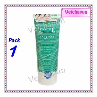 SMOOTH E BABY FACE FOAM สมูท อี เบบี้เฟซ โฟม 8 OZ/ออนซ์ 240 g./กรัม * 1 Tube (หลอด) SMOOTH E BABY FACE FOAM สมูท อี เบบี้เฟซ โฟม 8 OZ/ออนซ์ 240 g./กรัม * 1 Tube (หลอด)