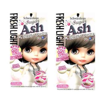 Schwarzkopf Freshlight Foam color - Sugar Ash 95ml โฟมเปลี่ยนสีผมสีน้ำตาลเทาเข้ม จำนวน 2 กล่อง Schwarzkopf Freshlight Foam color - Sugar Ash 95ml โฟมเปลี่ยนสีผมสีน้ำตาลเทาเข้ม จำนวน 2 กล่อง
