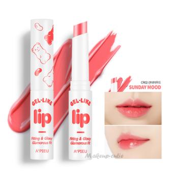 A’pieu Gel Like Lip #CR02 ลิปสติกเนื้อเจล สีสันสดใส ติดทนนาน A’pieu Gel Like Lip #CR02 ลิปสติกเนื้อเจล สีสันสดใส ติดทนนาน