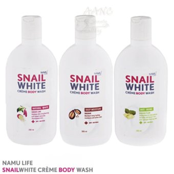 Snail White Cream Body Wash ครีมอาบน้ำ 3 สูตร (80 ml) Snail White Cream Body Wash ครีมอาบน้ำ 3 สูตร (80 ml)