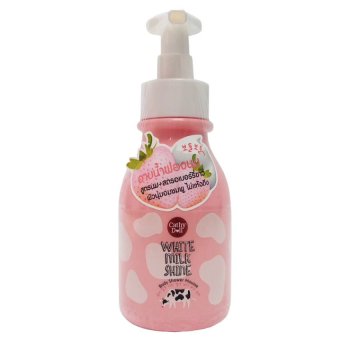 Cathy Doll ครีมอาบน้ำ มูสฟองนมและสตอเบอร์รี่ขาว Body Shower Mousse 350Ml White Milk Shine Cathy Doll ครีมอาบน้ำ มูสฟองนมและสตอเบอร์รี่ขาว Body Shower Mousse 350Ml White Milk Shine