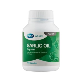 Mega We Care Garlic Oil น้ำมันกระเทียม ลดโคเลสเตอรอล (100 แคปซูล) Mega We Care Garlic Oil น้ำมันกระเทียม ลดโคเลสเตอรอล (100 แคปซูล)