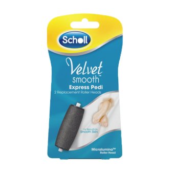 Scholl Velvet Smooth Express Pedi ลูกกลิ้งขัดส้นเท้า (2อัน /กล่อง) Scholl Velvet Smooth Express Pedi ลูกกลิ้งขัดส้นเท้า (2อัน /กล่อง)