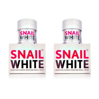 SNAIL WHITE Cream ตบแล้วใส ใช้แล้วตึง 50g 2กล่อง SNAIL WHITE Cream ตบแล้วใส ใช้แล้วตึง 50g 2กล่อง