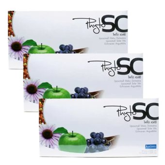Phyto sc ไฟโต เอสซี (10 ซอง x 3 กล่อง) Phyto sc ไฟโต เอสซี (10 ซอง x 3 กล่อง)