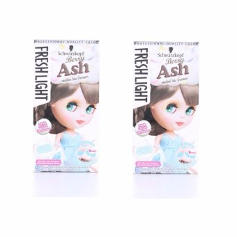 Schwarzkopf Freshlight Foam Berry Ash โฟมเปลี่ยนสีผม สีน้ำตาลเทา (แพ็คคู่) Schwarzkopf Freshlight Foam Berry Ash โฟมเปลี่ยนสีผม สีน้ำตาลเทา (แพ็คคู่)