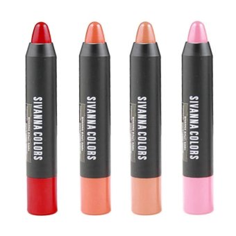 Sivanna ลิปดินสอ Lipstick pencil No.DF915 (4แท่ง) #Set4 Sivanna ลิปดินสอ Lipstick pencil No.DF915 (4แท่ง) #Set4