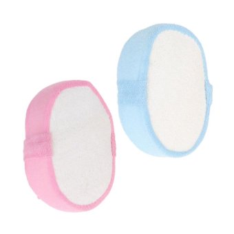 ฟองน้ำธรรมชาติอาบฝักบัว Loofah Exfoliator Scrubbe ร่างกายสปาเบาะฟองน้ำที่ใช้ขัดตัว ฟองน้ำธรรมชาติอาบฝักบัว Loofah Exfoliator Scrubbe ร่างกายสปาเบาะฟองน้ำที่ใช้ขัดตัว