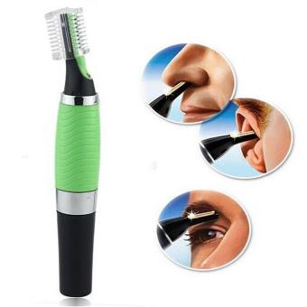 เครื่องโกนขน คิ้ว หนวด จอน เครา สำหรับบุรุษและสตรี (สีเขียว) เครื่องโกนขน คิ้ว หนวด จอน เครา สำหรับบุรุษและสตรี (สีเขียว)