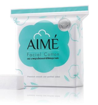 Aime สำลีเอเม่ ขนาด 80 กรัม จำนวน 12 ชิ้น Aime สำลีเอเม่ ขนาด 80 กรัม จำนวน 12 ชิ้น