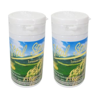 ไวทอล สตาร์ น้ำมันรำข้าวและจมูกข้าว VITAL STAR Rice Bran And Germ Oil 60 Capsule x 2 Bottle ไวทอล สตาร์ น้ำมันรำข้าวและจมูกข้าว VITAL STAR Rice Bran And Germ Oil 60 Capsule x 2 Bottle