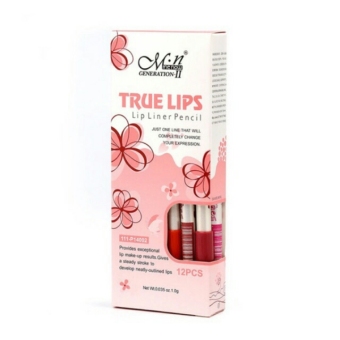Me Now True Lips Lip Linner Pencil ทรู มี นาว ลิป ไลน์เนอร์ เนื้อเนียน เขียนง่าย ไม่ตกร่อง 12 เฉด (1 กล่อง) Me Now True Lips Lip Linner Pencil ทรู มี นาว ลิป ไลน์เนอร์ เนื้อเนียน เขียนง่าย ไม่ตกร่อง 12 เฉด (1 กล่อง)