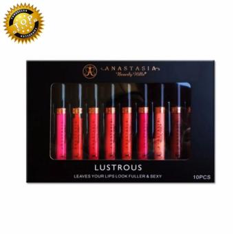 Anastasia Beverly Hills Lustrous Leaves Your Lips Look Fuller & Sexy 10 Pcs ลิปกลอส เซ็ต 10 แท่ง Anastasia Beverly Hills Lustrous Leaves Your Lips Look Fuller & Sexy 10 Pcs ลิปกลอส เซ็ต 10 แท่ง