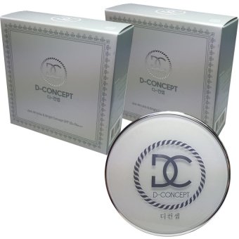 D-Concept Anti-Wrinkle & Bright Concept SPF50+pa+++แป้งคุชชั่นDconcept กันน้ำกันเหงื่อได้ดีมีกันแดดในตัวใช้ได้ทุกสีผิว( 2 ตลับ) D-Concept Anti-Wrinkle & Bright Concept SPF50+pa+++แป้งคุชชั่นDconcept กันน้ำกันเหงื่อได้ดีมีกันแดดในตัวใช้ได้ทุกสีผิว( 2 ตลับ)