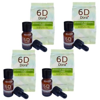6D Dora+ Intensive Whitening Toner (6D Dora+ โทนเนอร์สลายฝ้า กระ) 4 ขวด 6D Dora+ Intensive Whitening Toner (6D Dora+ โทนเนอร์สลายฝ้า กระ) 4 ขวด
