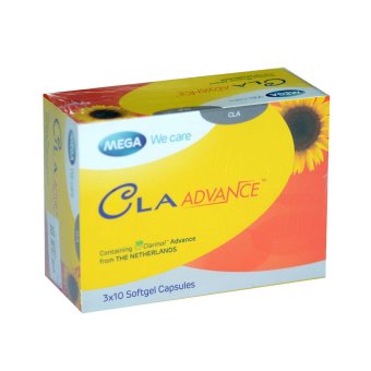 Mega We Care Cla Advance 30 แคปซูล (1 กล่อง) Mega We Care Cla Advance 30 แคปซูล (1 กล่อง)