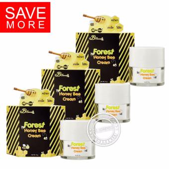 B'Secret Forest Honey Bee Cream บี ซีเคร็ท ครีมน้ำผึ้งป่า B Secret ครีมผึ้งป่า บีซีเคร็ท ขนาด 15 กรัม (3 กล่อง) B'Secret Forest Honey Bee Cream บี ซีเคร็ท ครีมน้ำผึ้งป่า B Secret ครีมผึ้งป่า บีซีเคร็ท ขนาด 15 กรัม (3 กล่อง)