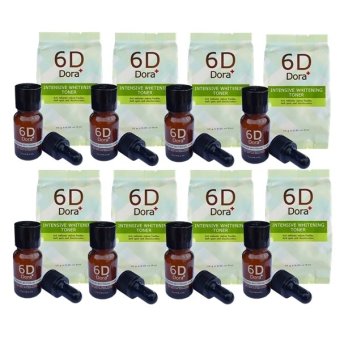 6D Dora+ Intensive Whitening Toner (6D Dora+ โทนเนอร์สลายฝ้า กระ) 8 ขวด 6D Dora+ Intensive Whitening Toner (6D Dora+ โทนเนอร์สลายฝ้า กระ) 8 ขวด