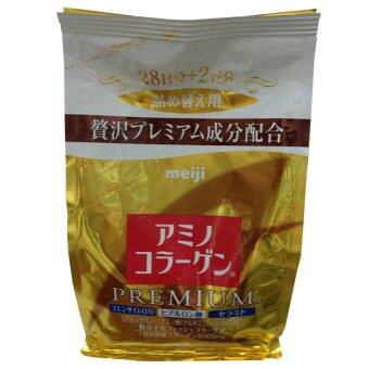 Meiji Amino Collagen Premium Refill 214g ( 1 ถุง) Meiji Amino Collagen Premium Refill 214g ( 1 ถุง)