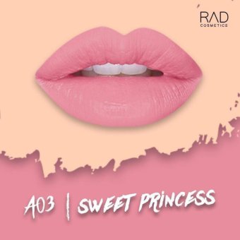 ของแท้ ลิปน้ำชา RAD Cosmetics สี Sweet Princess : A03 RAD Matte Liquid Lipstick ของแท้ ลิปน้ำชา RAD Cosmetics สี Sweet Princess : A03 RAD Matte Liquid Lipstick