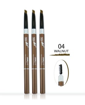 Saynow Girls 3D ART AUTO EYEBROW PENCIL ดินสอเขียนคิ้ว (0.3ml.) NO. 04 WALNUT (3 ชิ้น) Saynow Girls 3D ART AUTO EYEBROW PENCIL ดินสอเขียนคิ้ว (0.3ml.) NO. 04 WALNUT (3 ชิ้น)