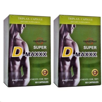 D-Maxxx Super Triplax Capsule สูตรปรับปรุงใหม่ เพิ่มสมรรถภาพทางเพศ 60 Capsule (2 กล่อง) D-Maxxx Super Triplax Capsule สูตรปรับปรุงใหม่ เพิ่มสมรรถภาพทางเพศ 60 Capsule (2 กล่อง)