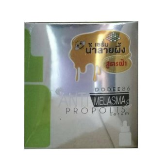 Dodee86 Propolis 15ml เซรั่มน้ำลายผึ้ง หยดเขียว สูตรสำหรับรักษาฝ้าโดยเฉพาะ (1 กล่อง) Dodee86 Propolis 15ml เซรั่มน้ำลายผึ้ง หยดเขียว สูตรสำหรับรักษาฝ้าโดยเฉพาะ (1 กล่อง)