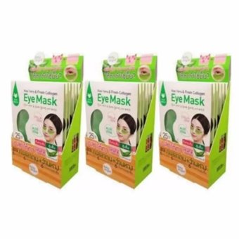 แพ็ค 3 ชิ้น Karmart Baby Bright Aloe Vera & Fresh Collagen Eye Mask (1 กล่องมี 6 คู่) (แผ่นบำรุงรอบดวงตา) แพ็ค 3 ชิ้น Karmart Baby Bright Aloe Vera & Fresh Collagen Eye Mask (1 กล่องมี 6 คู่) (แผ่นบำรุงรอบดวงตา)