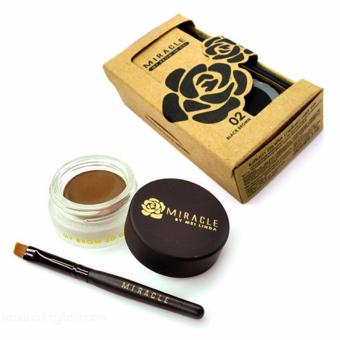 Mei Linda Miracle My Brow 3D เจลเขียนคิ้ว แบบ 3 มิติ #02 (น้ำตาลเข้ม) Mei Linda Miracle My Brow 3D เจลเขียนคิ้ว แบบ 3 มิติ #02 (น้ำตาลเข้ม)