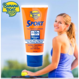 ครีมกันแดดกันเหงื่อสำหรับเล่นกีฬา Banana Boat Ultra Sport Sunscreen Lotion SPF50+ PA+++ ครีมกันแดดกันเหงื่อสำหรับเล่นกีฬา Banana Boat Ultra Sport Sunscreen Lotion SPF50+ PA+++