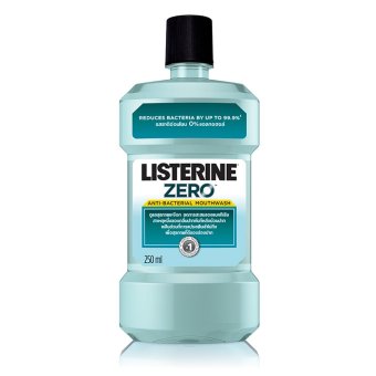 LISTERINE ลิสเตอรีนน้ำยาบ้วนปาก ซีโร่ 250 มล. LISTERINE ลิสเตอรีนน้ำยาบ้วนปาก ซีโร่ 250 มล.