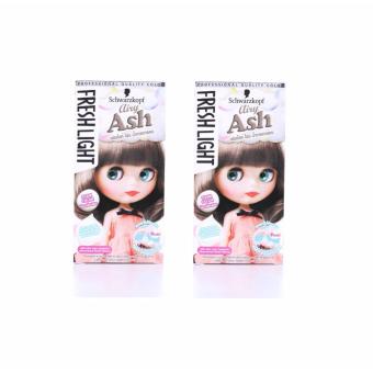 Schwarzkopf Freshlight Foam color - Airly Ash 95ml โฟมเปลี่ยนสีผมสีน้ำตาลเทาอ่อน(แพ็คคู่) Schwarzkopf Freshlight Foam color - Airly Ash 95ml โฟมเปลี่ยนสีผมสีน้ำตาลเทาอ่อน(แพ็คคู่)