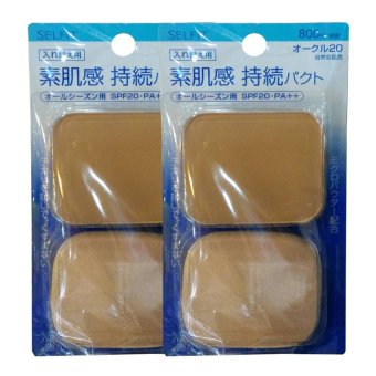 Shiseido Selfit Powder Foundation SPF 20 PA++ รีฟิว แป้งผสมรองพื้นเนียนบางที่ทาแล้วปกปิดอำพรางได้อย่างมหัศจรรย์ #20 (2 ชิ้น) Shiseido Selfit Powder Foundation SPF 20 PA++ รีฟิว แป้งผสมรองพื้นเนียนบางที่ทาแล้วปกปิดอำพรางได้อย่างมหัศจรรย์ #20 (2 ชิ้น)