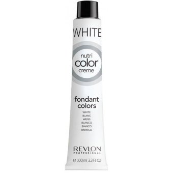 Revlon Nutri color crème ครีมเคลือบและบำรุงเส้นผมแบบหลอด สี White สีขาว หรือสีเคลือบเงา (100ml) Revlon Nutri color crème ครีมเคลือบและบำรุงเส้นผมแบบหลอด สี White สีขาว หรือสีเคลือบเงา (100ml)