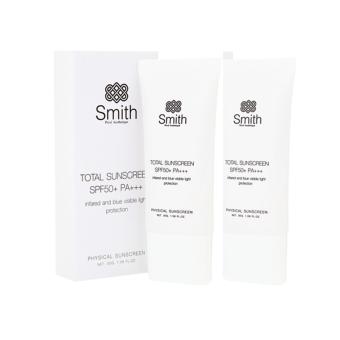 Smith Total Sunscreen SPF50+ PA +++ ครีมกันแดดสมิทธิ์ (30ml) x 2 หลอด Smith Total Sunscreen SPF50+ PA +++ ครีมกันแดดสมิทธิ์ (30ml) x 2 หลอด