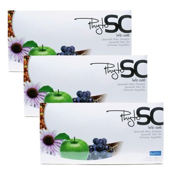 Phyto sc ไฟโต เอสซี (10 ซอง x 3 กล่อง) Phyto sc ไฟโต เอสซี (10 ซอง x 3 กล่อง)