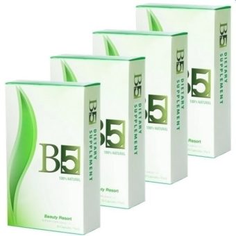 B5 slim อาหารเสริมลดน้ำหนัก กระชับสัดส่วน 30 แคปซูล (4 กล่อง) B5 slim อาหารเสริมลดน้ำหนัก กระชับสัดส่วน 30 แคปซูล (4 กล่อง)