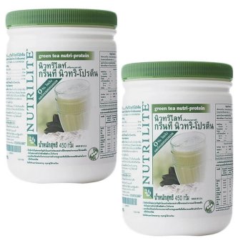 Amway Nutrilite นิวทริไลท์ กรีนที นิวทริ-โปรตีน 450กรัม รสชาเขียว แพ็คคู่ Amway Nutrilite นิวทริไลท์ กรีนที นิวทริ-โปรตีน 450กรัม รสชาเขียว แพ็คคู่