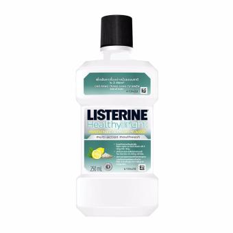 Listerine ลิสเตอรีน น้ำยาบ้วนปาก เฮลตี ไบรท์ 250 มล. Listerine ลิสเตอรีน น้ำยาบ้วนปาก เฮลตี ไบรท์ 250 มล.
