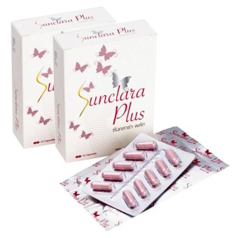 Sun Clara Plusอาหารเสริมสำหรับผู้หญิง กล่องขาว2กล่อง Sun Clara Plusอาหารเสริมสำหรับผู้หญิง กล่องขาว2กล่อง