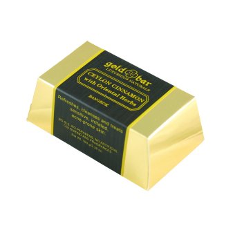 GOLD BAR สบู่ก้อนชินาม่อน สูตรป้องกันริ้วรอย (100 กรัม) GOLD BAR สบู่ก้อนชินาม่อน สูตรป้องกันริ้วรอย (100 กรัม)