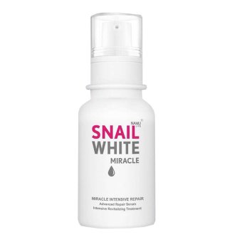 Snail White Miracle Intensive Repair สเนลไวท์ มิราเคิล อินเทนซีฟ รีแพร์ เซรั่มฟื้นฟูผิวหน้าเร่งด่วน ขนาด 30 ml. (1 กล่อง) Snail White Miracle Intensive Repair สเนลไวท์ มิราเคิล อินเทนซีฟ รีแพร์ เซรั่มฟื้นฟูผิวหน้าเร่งด่วน ขนาด 30 ml. (1 กล่อง)