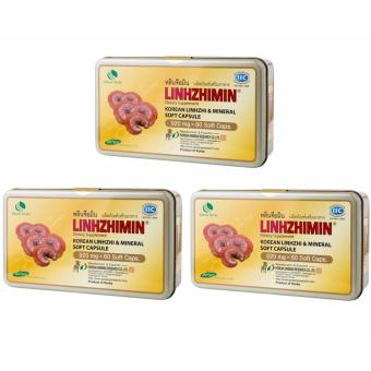 Linhzhimin หลินจือมิน เห็ดหลินจือแดงสกัด บำรุงร่างกาย (60 เม็ด) แพ็ค 3 กล่อง) Linhzhimin หลินจือมิน เห็ดหลินจือแดงสกัด บำรุงร่างกาย (60 เม็ด) แพ็ค 3 กล่อง)
