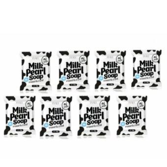 White Pearl Soap สบู่นมมุก มาส์คผิวขาวใส ( 65gX8) White Pearl Soap สบู่นมมุก มาส์คผิวขาวใส ( 65gX8)