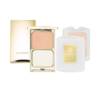 Goldberry Japan Goldberry Compact Foundation SPF25 PA++ # No.02 ผิวกลาง + รีฟิล # No.02 ผิวกลาง SET (1 ชุด 2 ชิ้น) Goldberry Japan Goldberry Compact Foundation SPF25 PA++ # No.02 ผิวกลาง + รีฟิล # No.02 ผิวกลาง SET (1 ชุด 2 ชิ้น)