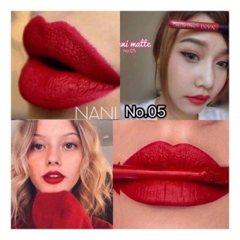 ลิปสติก เนื้อแมท NANI Long Lasting Lip เบอร์05 ลิปสติก เนื้อแมท NANI Long Lasting Lip เบอร์05