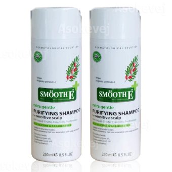 Smooth e purifying shampoo for sensitive scalp 250 ml (2ขวด) Smooth e purifying shampoo for sensitive scalp 250 ml (2ขวด)