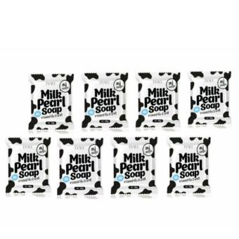 White Pearl Soap สบู่นมมุก มาส์คผิวขาวใส ( 65gX8) White Pearl Soap สบู่นมมุก มาส์คผิวขาวใส ( 65gX8)