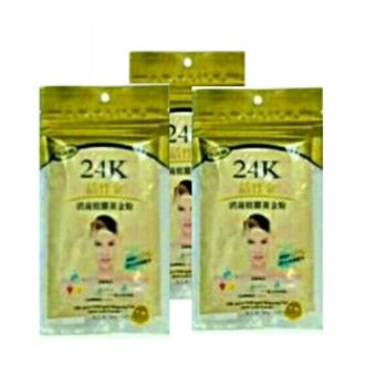 Gold Face mask powder 24 K 50กรัม (3 ซอง) มาส์คหน้าทองคำบริสุทธฺ์ Gold Face mask powder 24 K 50กรัม (3 ซอง) มาส์คหน้าทองคำบริสุทธฺ์