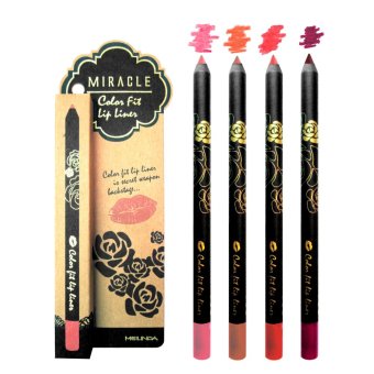 Mei Linda ลิปดินสอ เมลินดา Miracle Color fit Lip Liner #Set3 (4 แท่ง) Mei Linda ลิปดินสอ เมลินดา Miracle Color fit Lip Liner #Set3 (4 แท่ง)